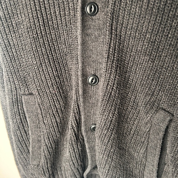Vintage Converse Black Button Sweater Size Small - Picture 3 of 5